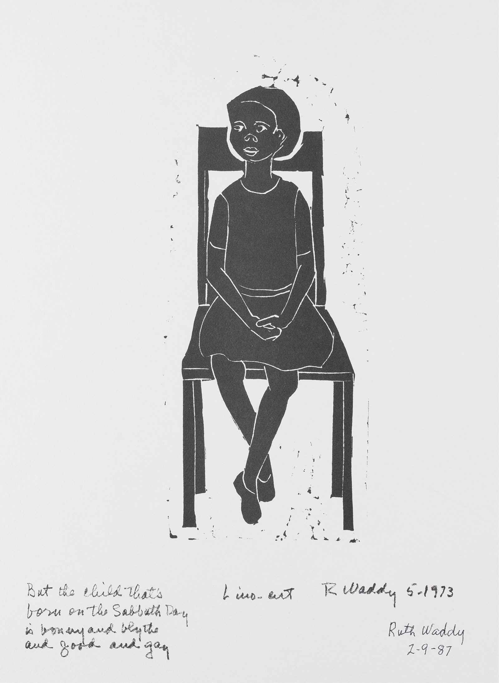 Ruth Waddy, 1909-2003, The Children Portfolio - 6