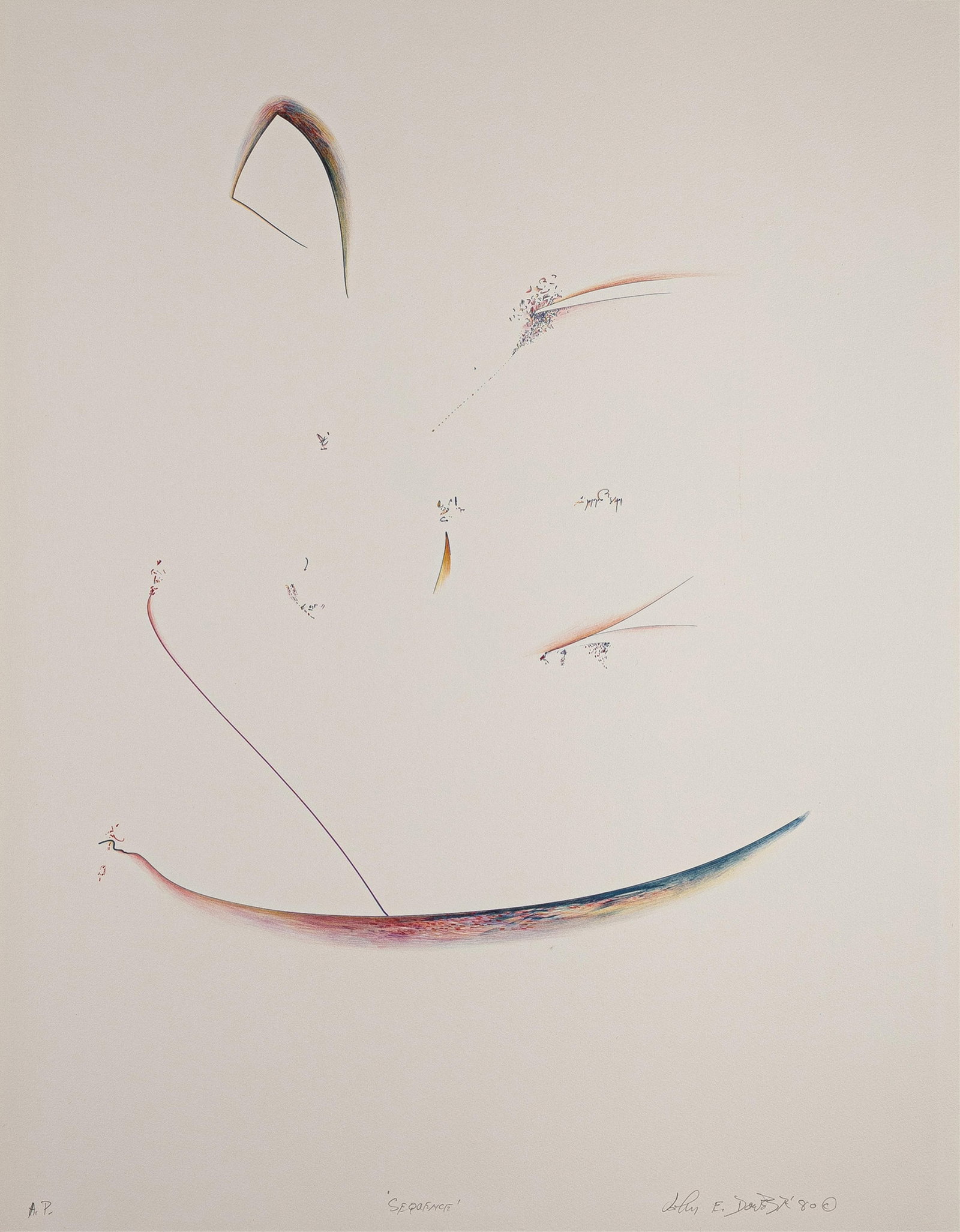John Dowell, b. 1941, lot of two works - 2