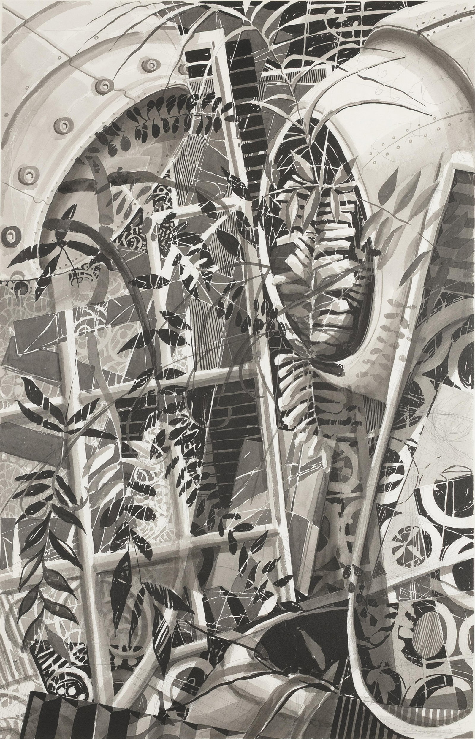 Joseph Norman, b. 1957, Tropical Lust No. 1 - 2