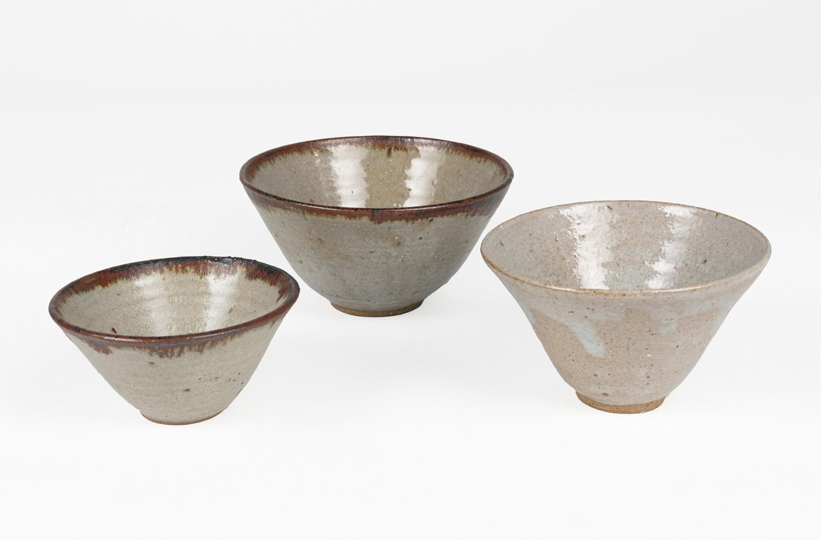 Evangeline J. Montgomery, 1930-2025, lot of three ceramic bowls - 3