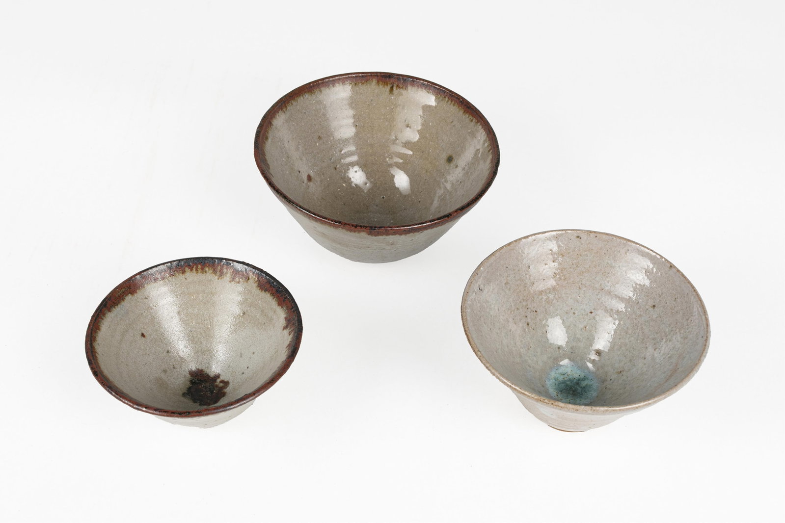 Evangeline J. Montgomery, 1930-2025, lot of three ceramic bowls - 4