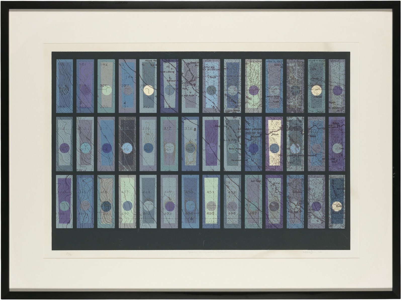 Keith Morris Washington, b. 1955, Aqueous Palingenesis/Exploration - 2