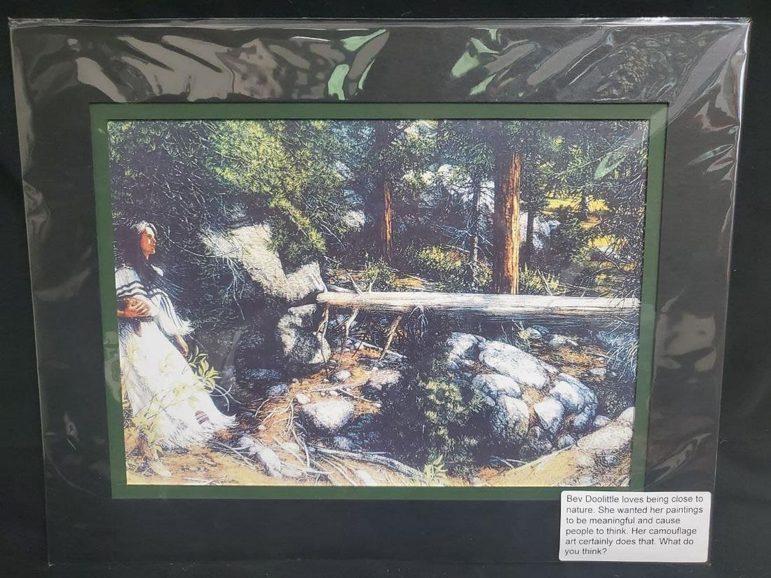 Bev Dolittle Double Matted Print (1 of 2)