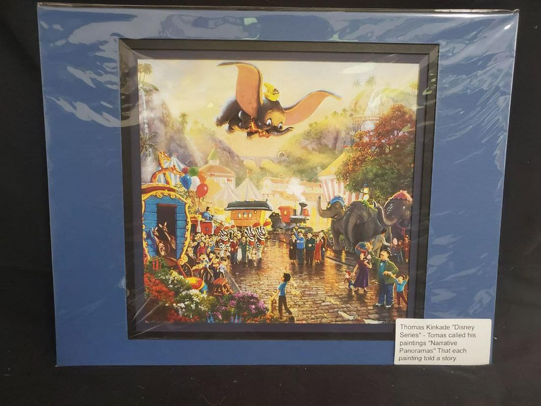 Thomas Kinkade Dumbo Double Matted Print (1 of 2)