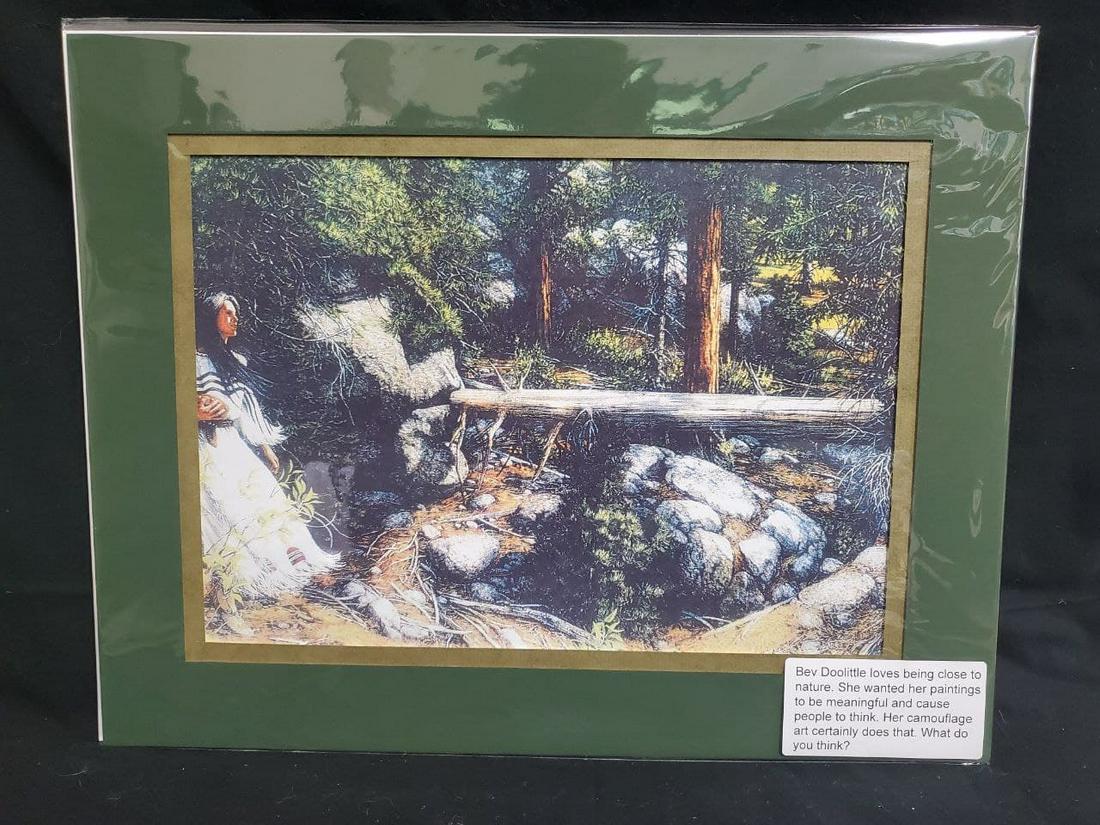 Bev Dolittle Double Matted Print (1 of 2)