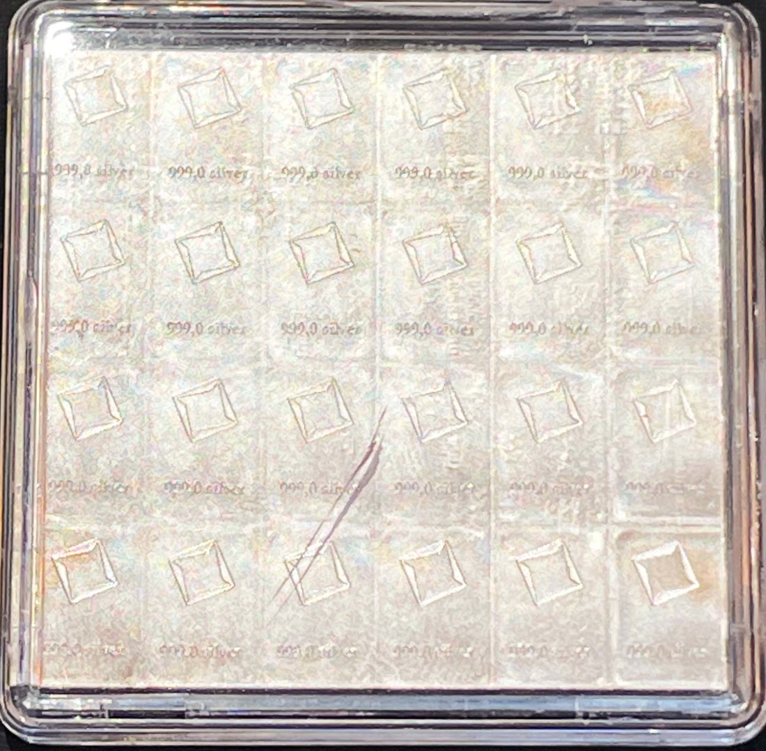 Lot of 24 Valcambi .9999 Silver Bars - Sealed (1 of 3)
