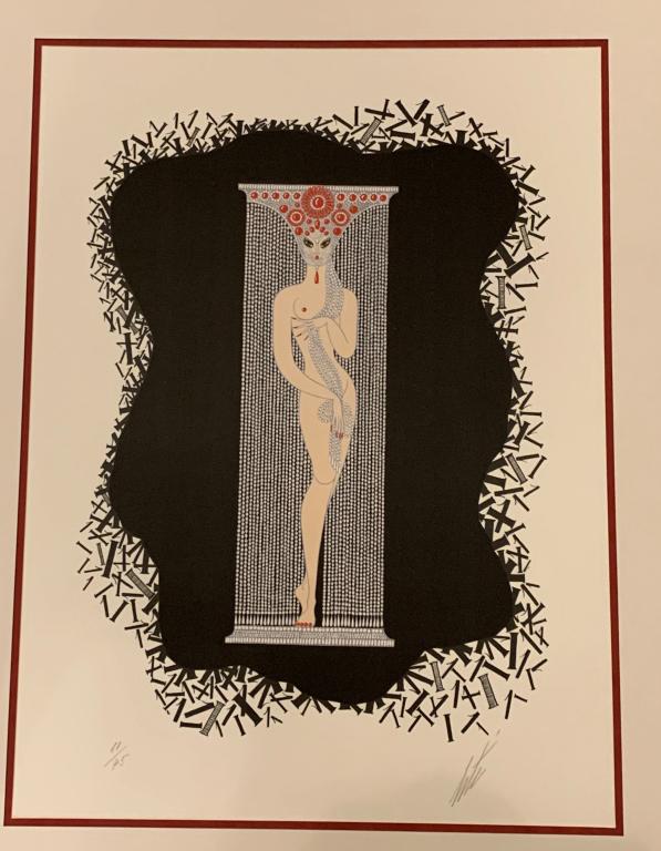 Romaine de Tirtoff Erte, 1892-1990 Serigraph (1 of 5)