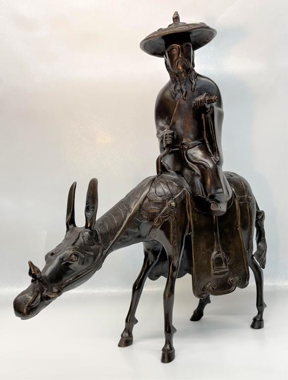 Antique Chinese Bronze Sculpture c. 1900 (1 of 9)