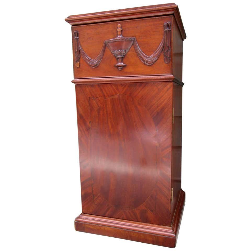 19th Century English Regency Mahogany Pedestal Cabinet (1 of 6)