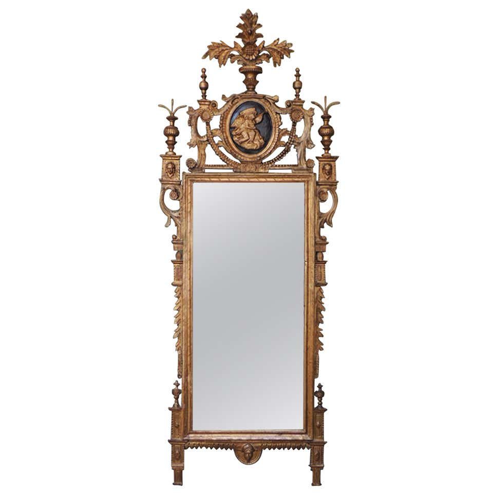 Late 18th C Italian Neoclassical Mirror (1 of 5)
