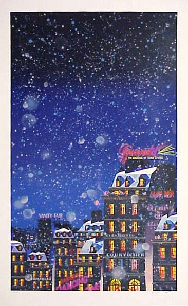 Yamagata, Hiro "Snowy Night" (1 of 2)
