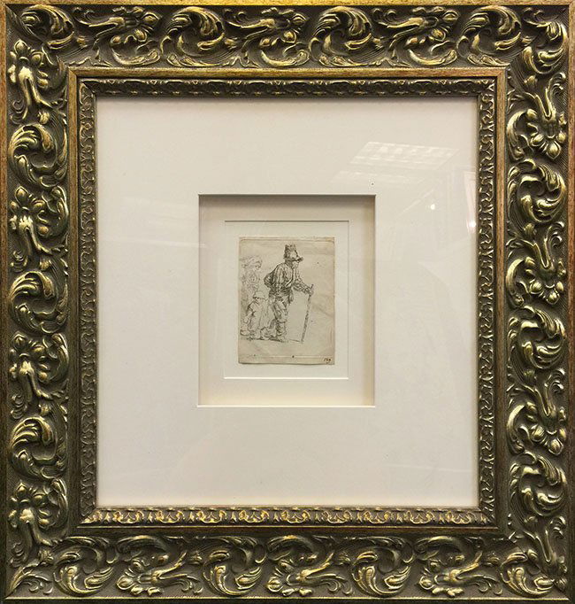 Van Rijn, Rembrandt  "Peasant Family on the Tramp" (1 of 2)