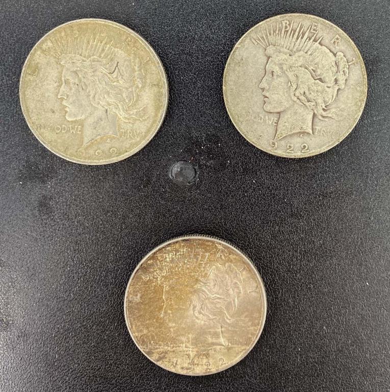 1922 Peace silver dollar (3) (1 of 2)