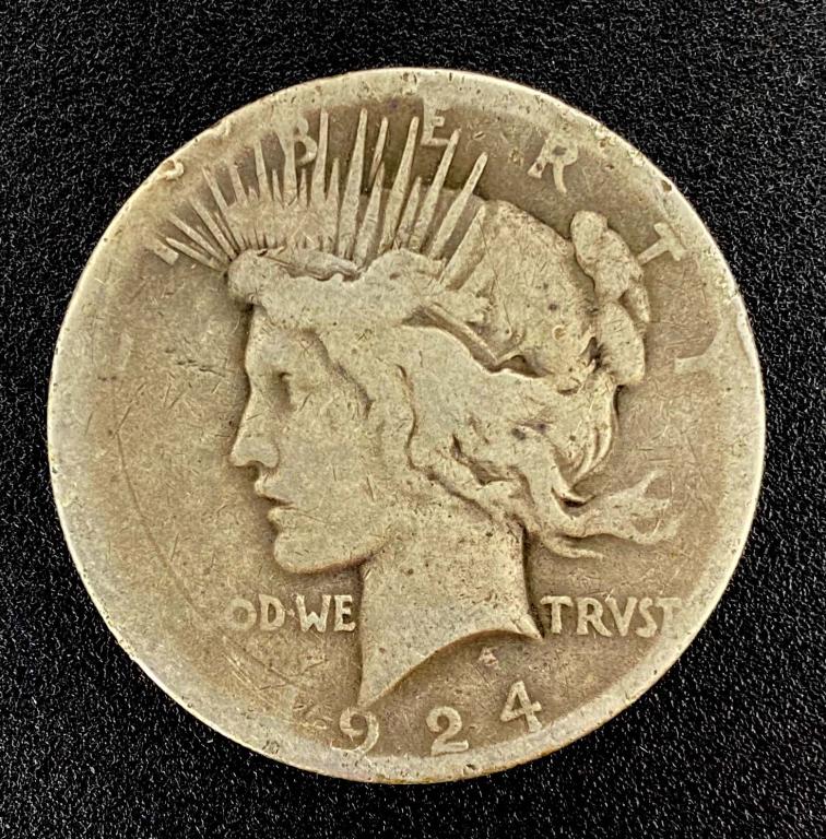 1924S Peace silver dollar (1 of 2)