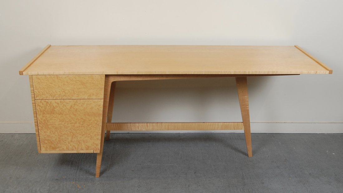 Birdseye Maple Custom Studio Desk by Enzo Bellini (1 of 3)