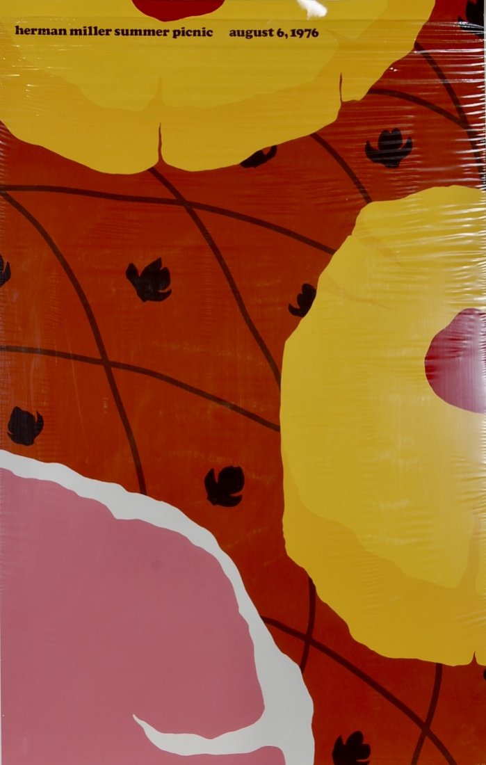 Herman Miller Picnic Poster by Steve Frykholm 1976 (1 of 3)