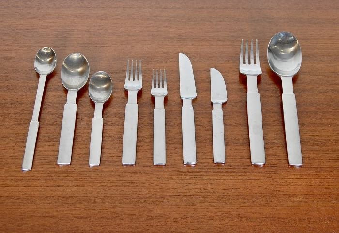 Dansk 1970s Artisan Stainless Flatware Set 56 Pieces (1 of 2)