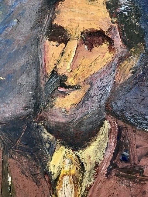 Claude Clark (1915-2001)  Portrait of a Man (1 of 3)