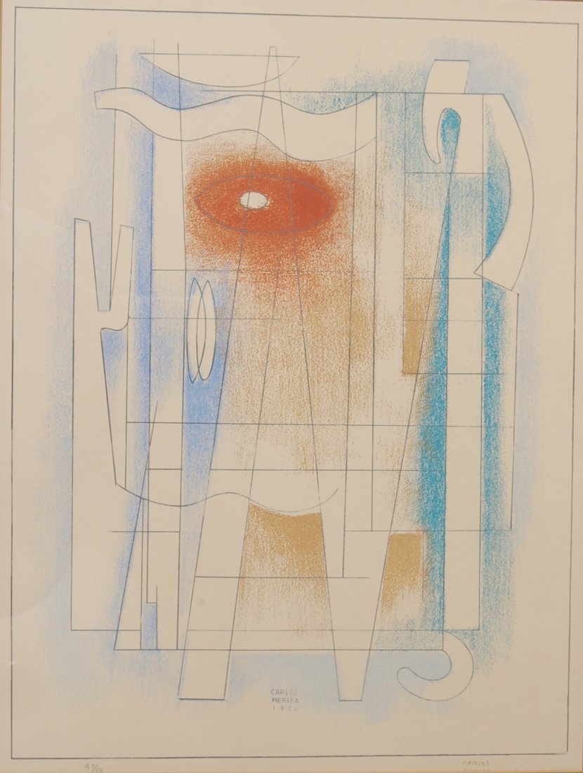 Carlos Merida Signed & Numbered Print (1891-1984) (1 of 3)