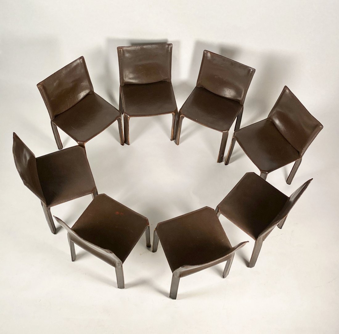 8 Cassina Cab Chairs by Mario Bellini (1 of 5)