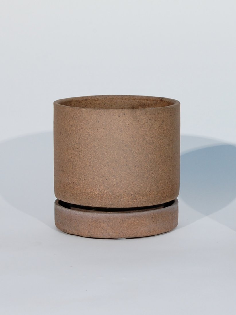 David Cressey Planter / Pot with Saucer #1 (1 of 2)