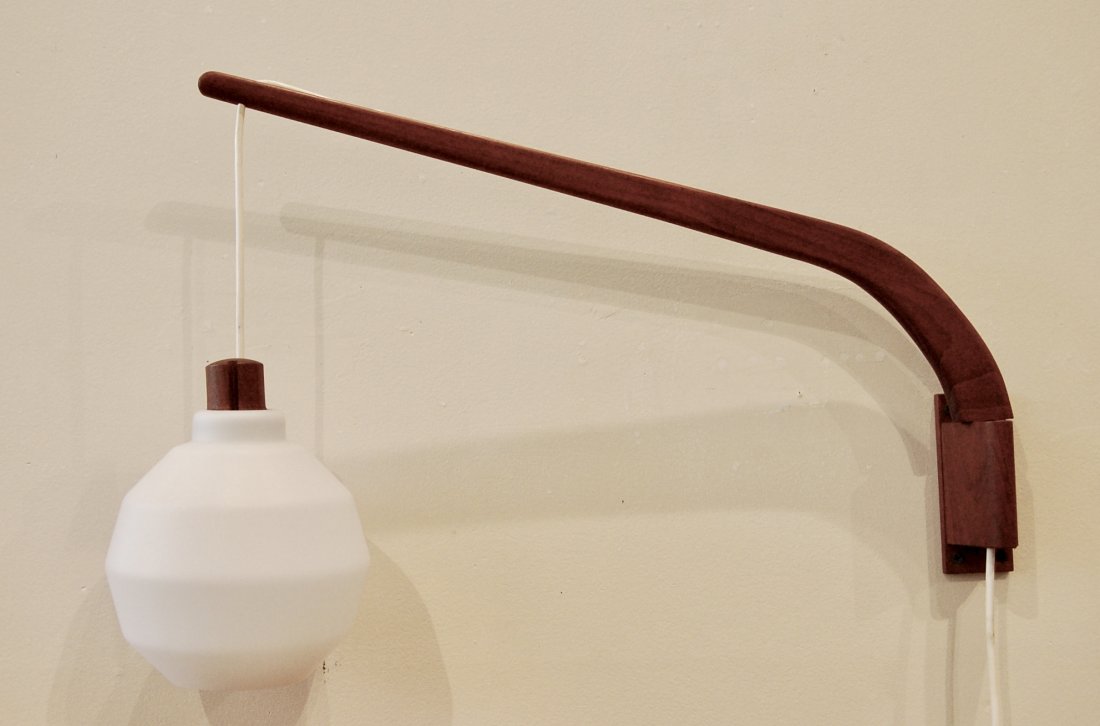 Danish Swing Arm Adjustable Wall Lamp (1 of 3)