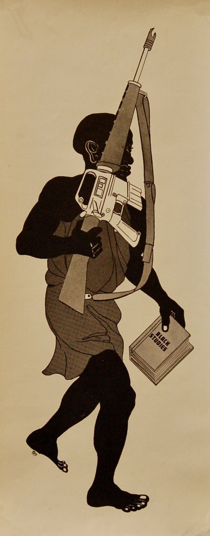 Emory Douglas Poster Bay Area Black Panthers (1 of 2)