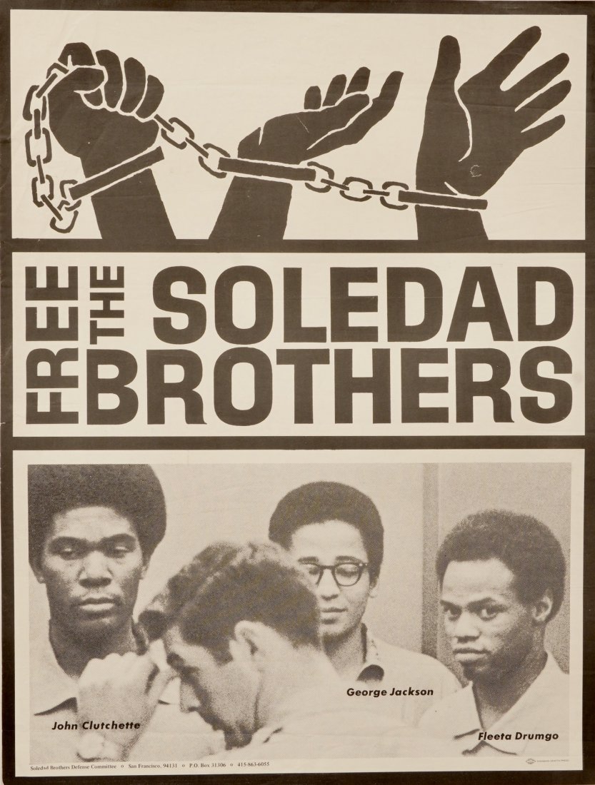 Free the Soledad Brothers Poster Black Panthers (1 of 3)