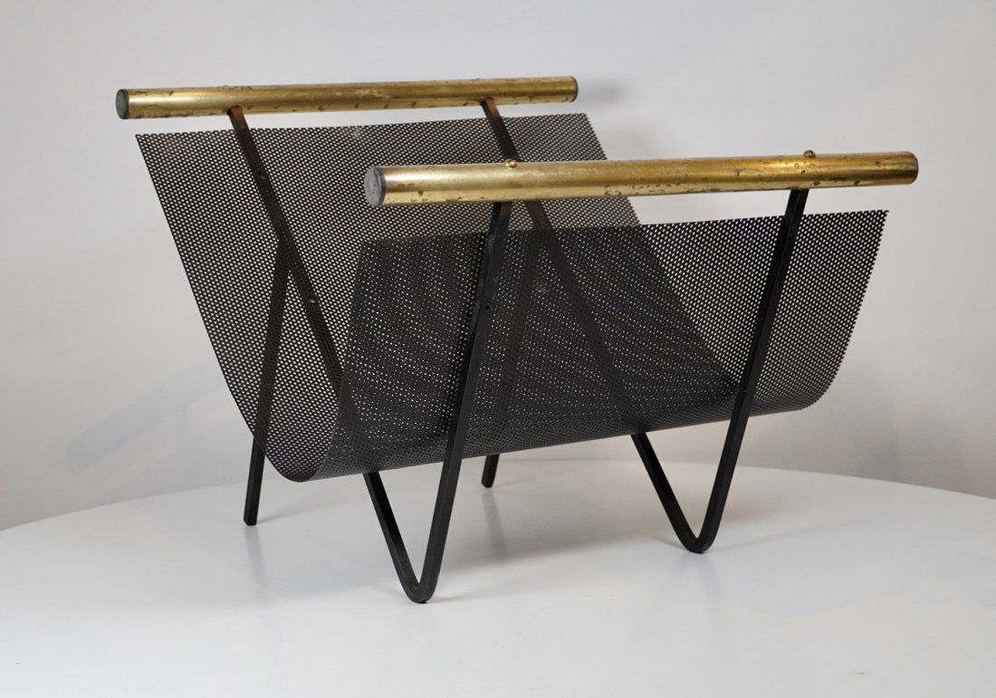 Gene Tepper Log / Magazine Holder Bay Area Designer (1 of 2)