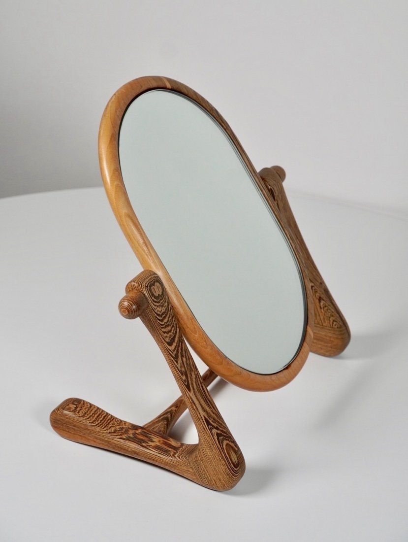 Studio Woodworker Table Top Mirror (1 of 2)