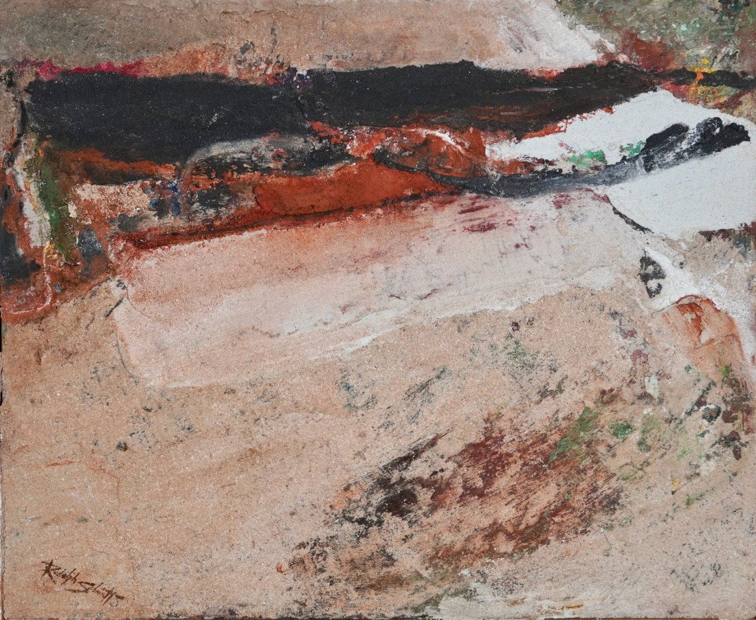 Abstract Painting Mexico Rudolph Schmidt (1 of 5)