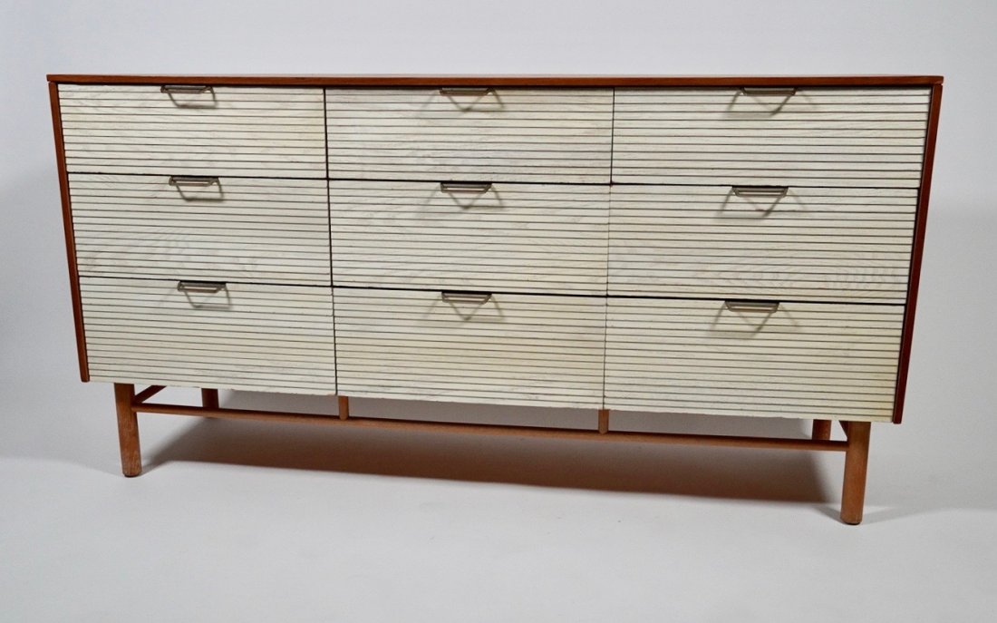 Raymond Loewy 9 Drawer Dresser For Mengel
