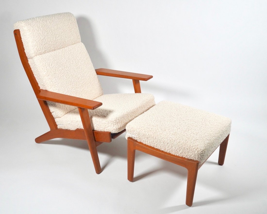 Hans Wegner for Getama Lounge Chair & Ottoman (1 of 5)