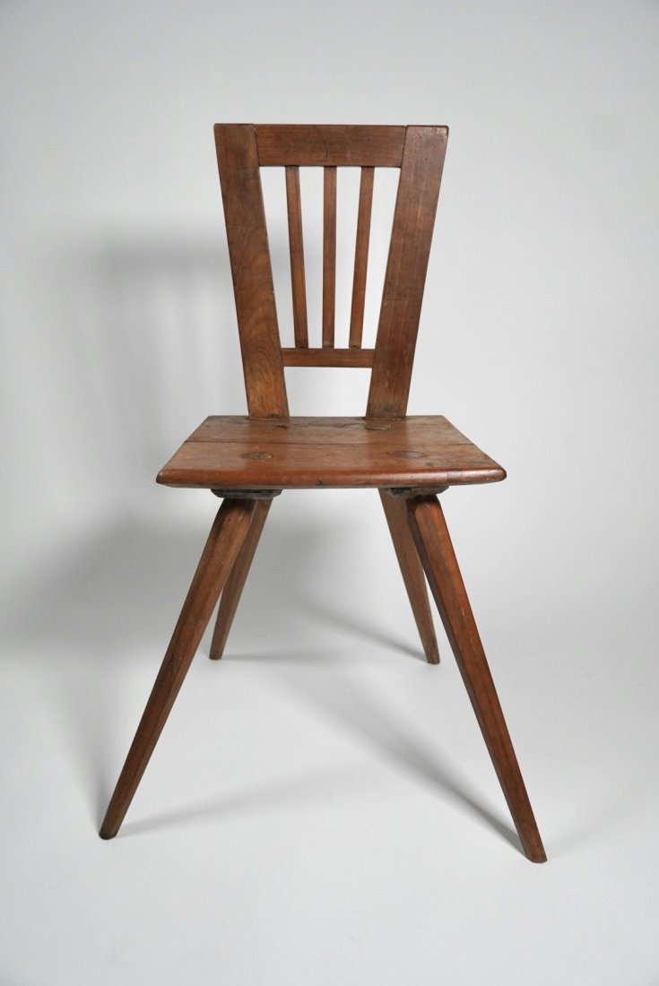 Handmade French Chalet Side Chair (1 of 6)