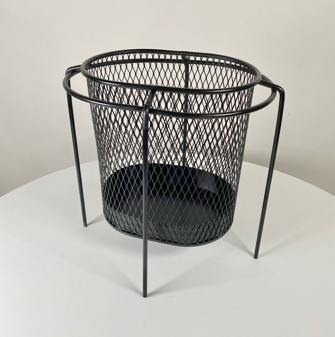 Maurice Duchin Expanded Wastepaper Basket Modernist 1950s Design (1 of 2)