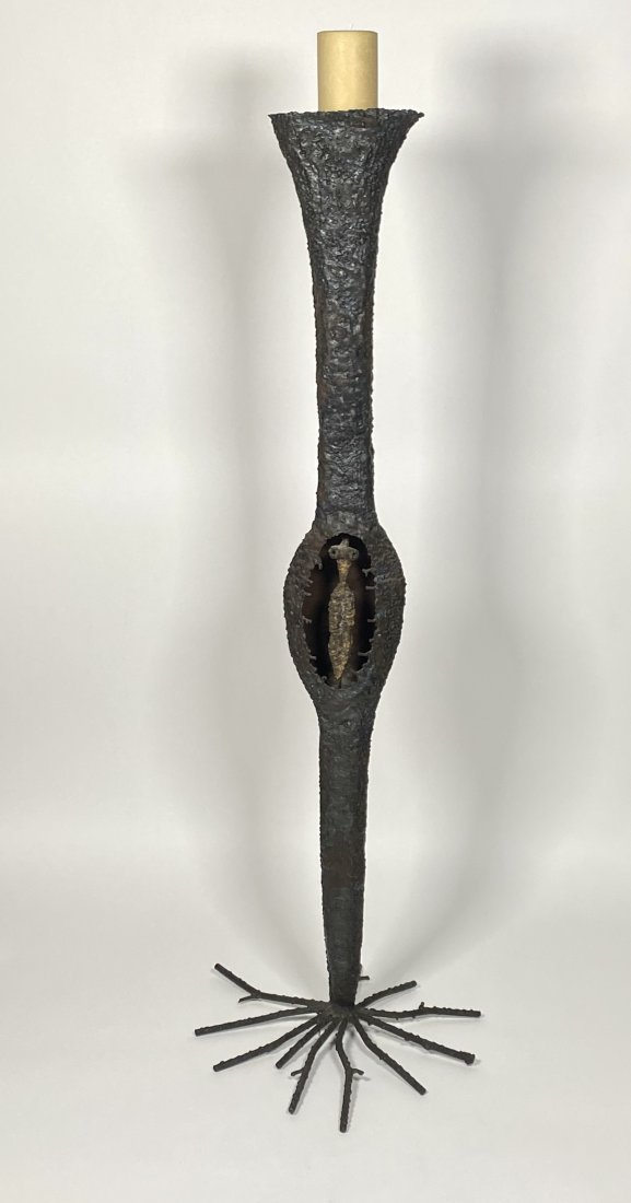 Rare & Monumental Pal Kepenyes Candlestick Sculpture / Holder (1 of 5)