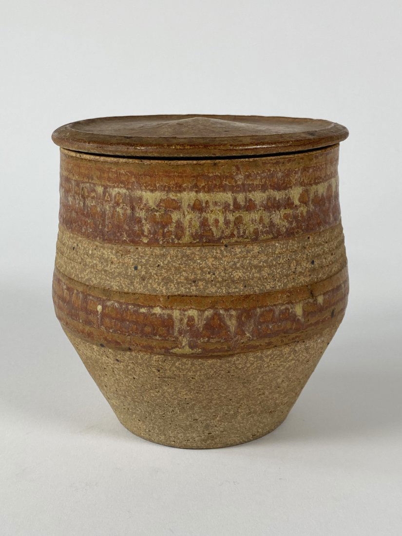 Karen Karnes  Lidded Vessel, Circa 1970s (1 of 4)