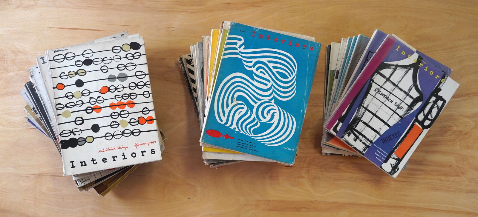 Interiors Magazine - Industrial Design 47 Issues in Total George Nelson (1 of 4)