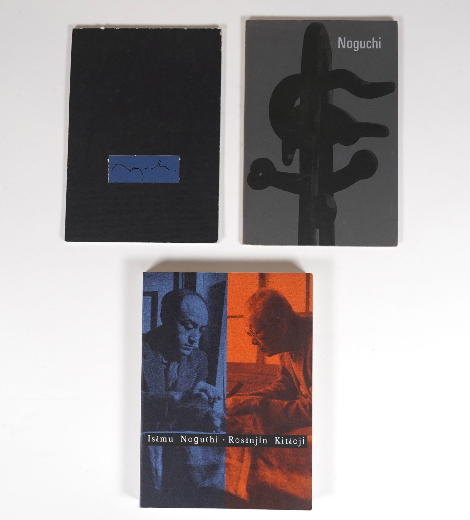 Lot of 3 Isamu Noguchi Sculptures Pace Gallery / Noguchi - Kitaoji / Noguchi Galerie Claude Bernard (1 of 1)