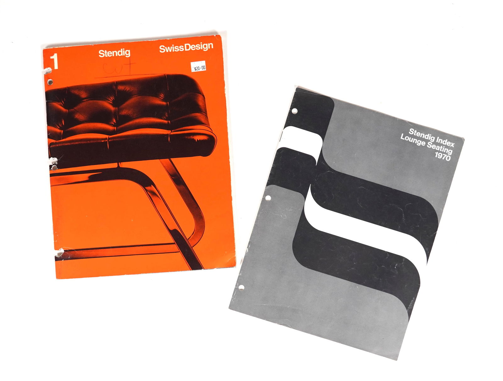 2 lots of Stendig Furniture Catalogs 1970s (1 of 2)
