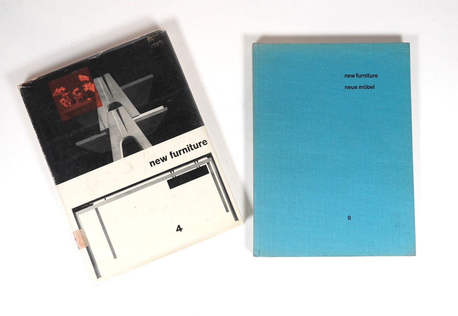 2 lots of New Furniture Neue Mobel Books 4 & 9 Gerd Hatje & Elke Kaspar (1 of 2)