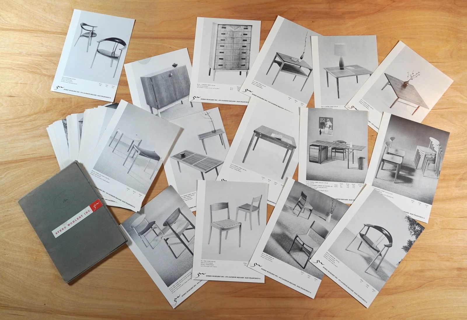 Svend Wohlert Inc Import Danish Furniture Catalog San Francisco 1958 (1 of 3)