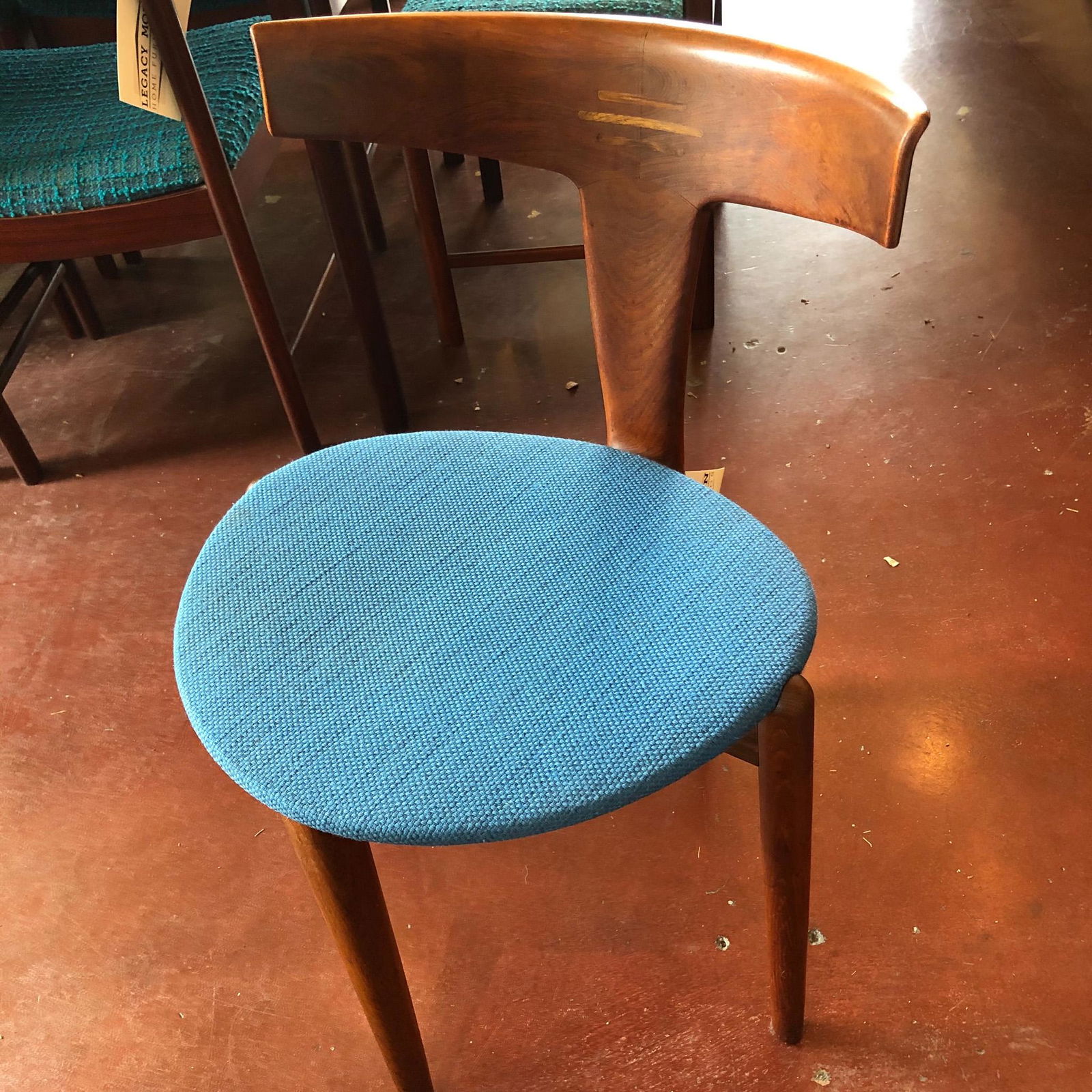 Pelle Pedersen & Erik Andersen Dining Chair, Denmark: Pelle Pedersen & Erik Andersen Dining Chair, Denmark done for Randers Moblefabrik Model 68 All original Measures 19.5" x 19" x 28"