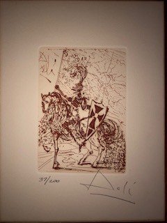 DALI / El Cid / signed Limited Edition Print (1 of 6)
