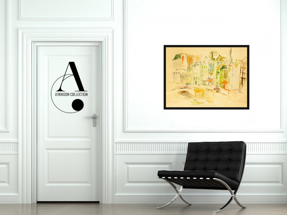 Ray (1927-2011): Venice II - Original Gauche Painting (1 of 4)