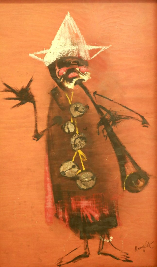 Langelot: Clown - Original Painting (1 of 4)