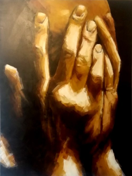 McKenzie: Too Shamed - Original Painting (1 of 3)