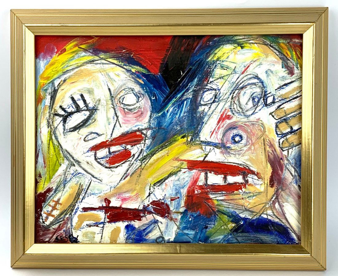 Matt Sesow "Capture" Abstract Expressionist Painting (1 of 7)