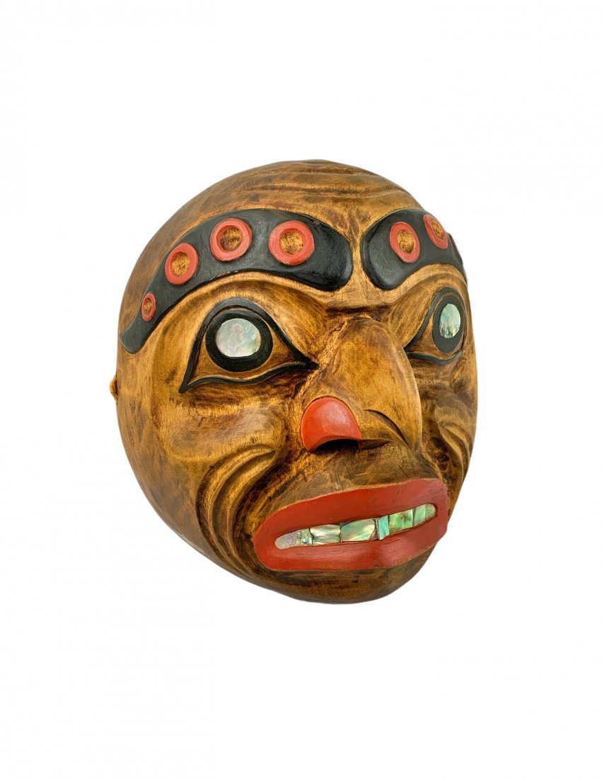 Don Lelooska (1933-1996 Kwakiutl) Native American Mask (1 of 7)