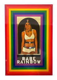 1968 Babe Rainbow Tin Screenprint By Sir Peter Blake